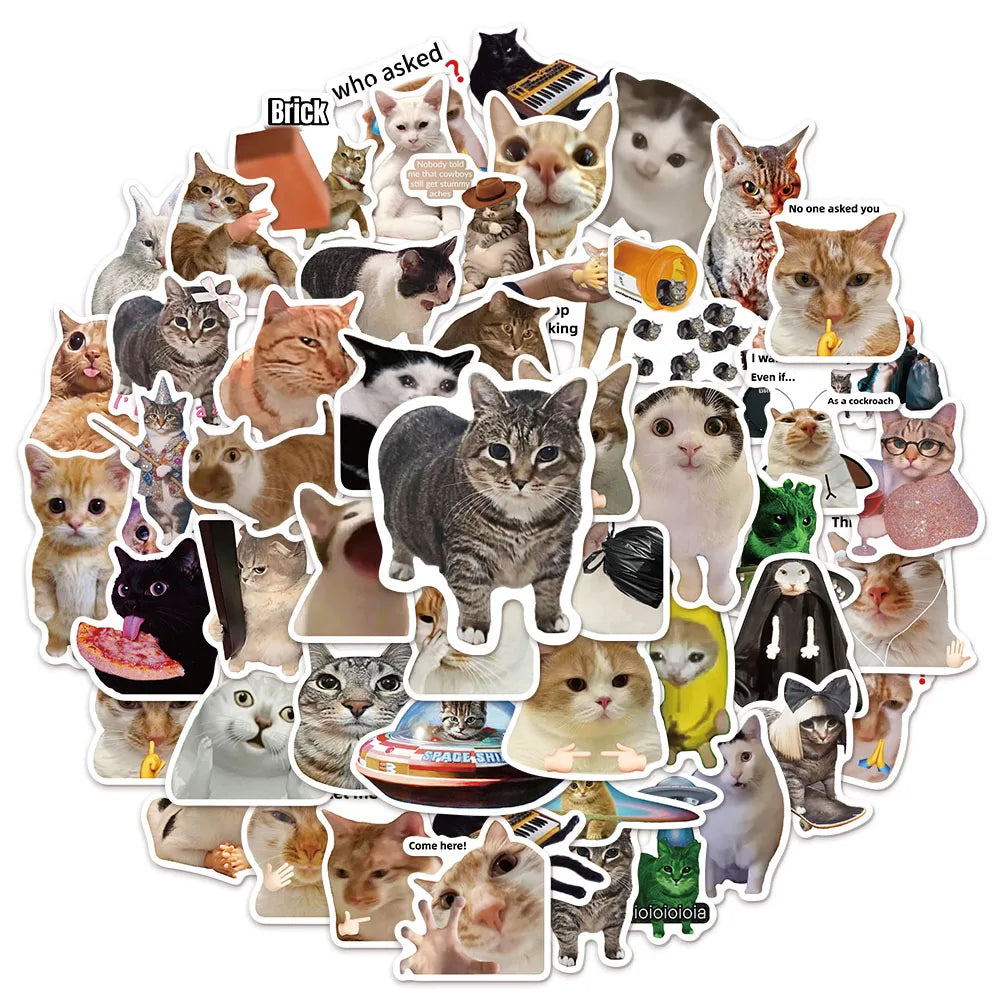 Pack de Stickers Meme — Para Fundas y Decoración