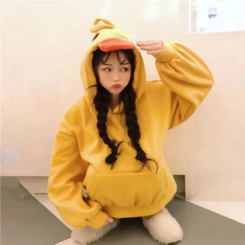 Sudadera Patito Kawaii — Hoodie Casual