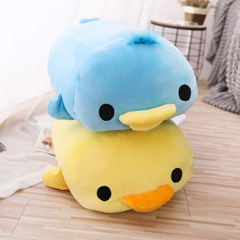 Patito Nube — Peluche Almohada Acostado