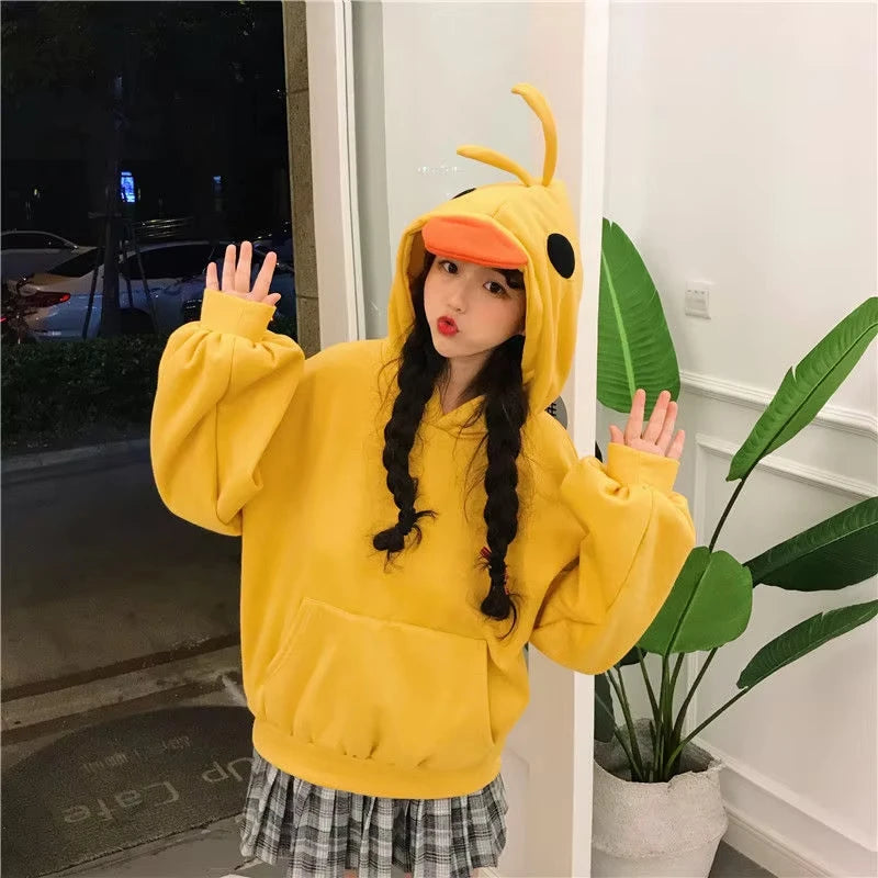 Sudadera Patito Kawaii — Hoodie Casual
