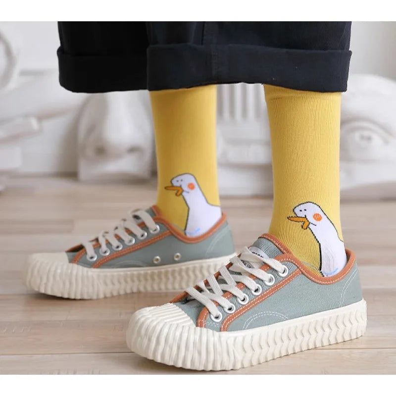 Calcetas Ganso Kawaii — Edición Limitada