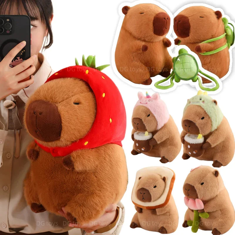 Capibara Chill — Peluche Kawaii