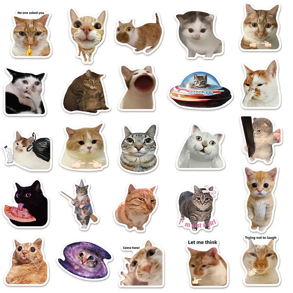 Pack de Stickers Meme — Para Fundas y Decoración