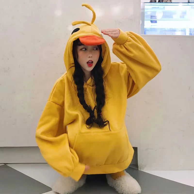 Sudadera Patito Kawaii — Hoodie Casual