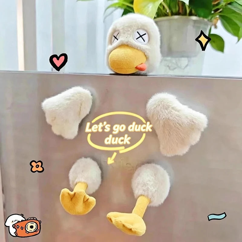 Patito Desarmable Magnético — Peluche Decorativo